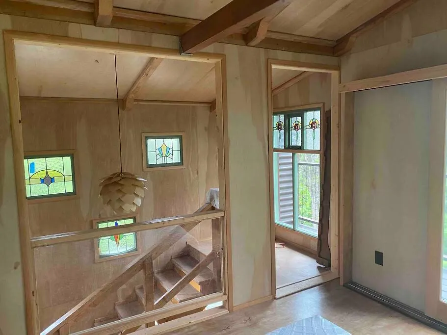 Romantic Cabin Treehouse In Hawaii Cloud Forest كايلو كونا الولايات المتحدة الأمريكية