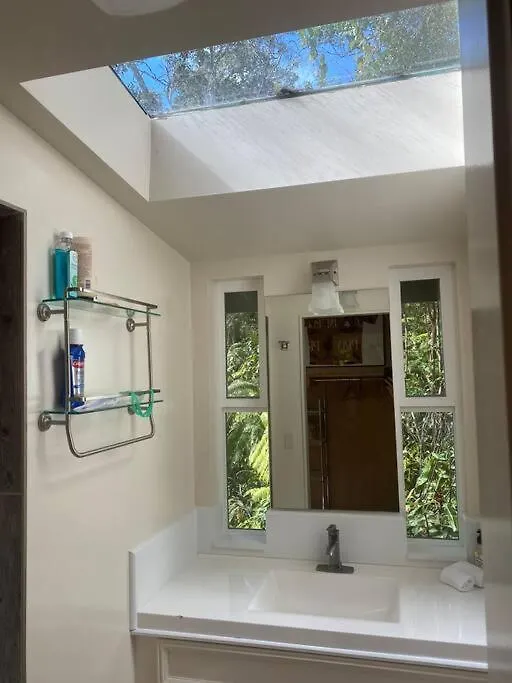 Romantic Cabin Treehouse In Hawaii Cloud Forest كايلو كونا الولايات المتحدة الأمريكية